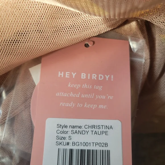 Birdy Grey Christina Taupe Formal Dress - Picture 2 of 16